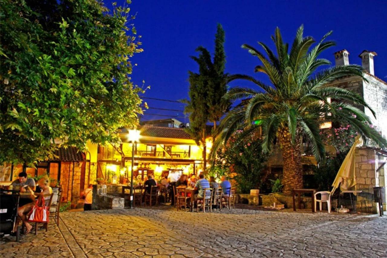 Beautiful Studio In Traditional Afytos Halkidiki-Uvc Sterilized Exterior photo